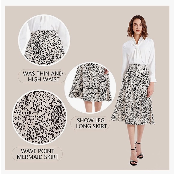 KomKoc Wave Point Mermaid Long Skirt - Picture 7 of 9